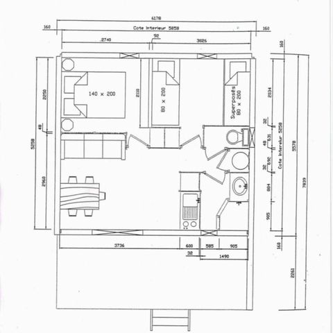 CHALET 5 personnes - Pierre&Bois 5P