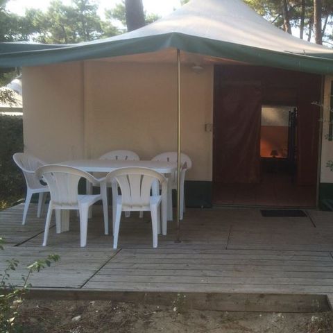 BUNGALOW TOILÉ 4 personnes - Cigale 