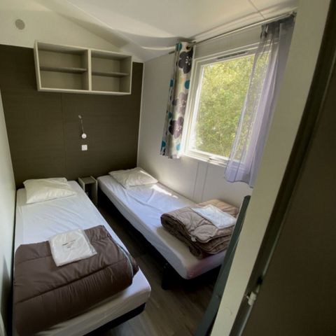 Stacaravan 6 personen - Comfort + 3 slaapkamers