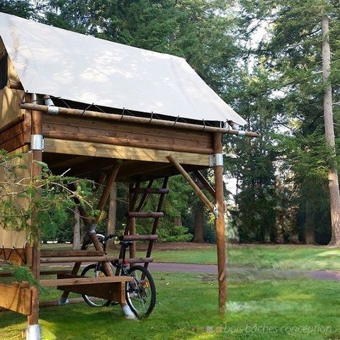 UNUSUAL ACCOMMODATION 2 people - Bivouac on stilts