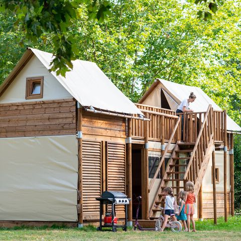 AUßERGEWÖHNLICHE UNTERKUNFT 8 Personen - Hochsitzendes Nest