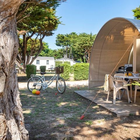 BUNGALOW TOILÉ 4 personnes - Tente Confort 2 chambres (sans sanitaires)