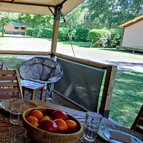 CANVAS AND WOOD TENT 5 people - Lodge Victoria