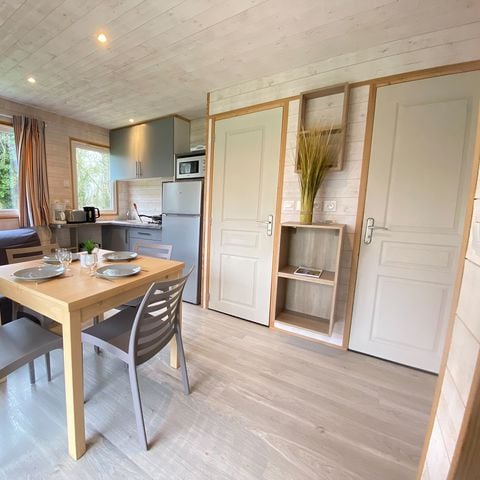 CHALET 5 personnes - PREMIUM 36m² (2 chambres) dont une terrasse couverte 6m²