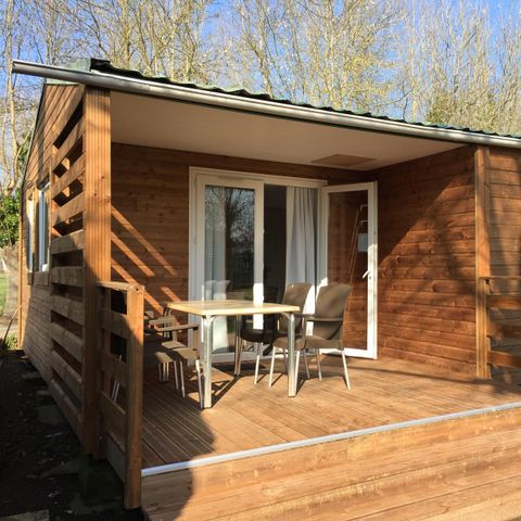 CHALET 4 personnes - PREMIUM 36m² (2 chambres) dont une terrasse couverte 6m²