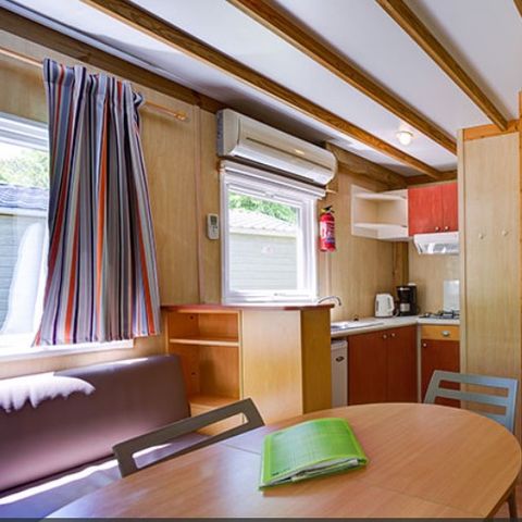 Chalet 5 personen - CONFORT 36 m² (2 kamers) met overdekt terras 12m².