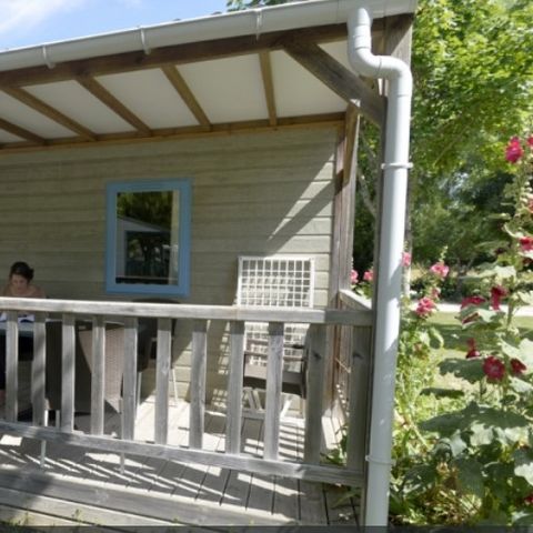 CHALET 5 personnes - CONFORT 36 m² (2 chambres) dont terrasse couverte 12m²