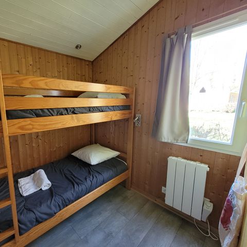 Chalet 5 personen - CONFORT 29 m² (2 kamers) + terras 11m² + TV