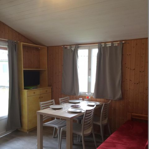 CHALET 5 people - CONFORT 29 m² (2 bedrooms) + terrace 11m² + TV