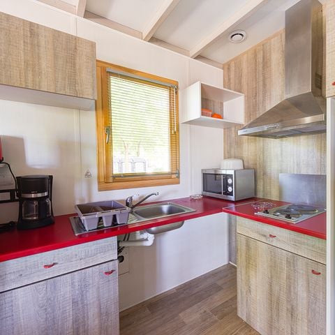 CHALET 4 people - COMFORT 50m² PMR (2 bedrooms) including covered terrace + TV