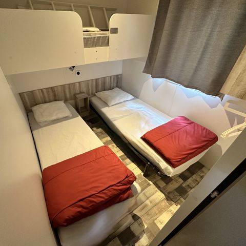 MOBILHEIM 4 Personen - PREMIUM 2 Schlafzimmer 25 bis 28 m²