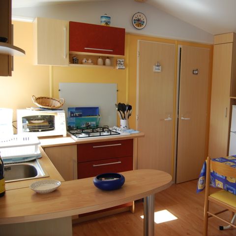 Stacaravan 4 personen - Stacaravan Essentiel - 28m² - 2 kamers