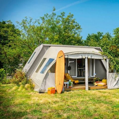 BUNGALOW DE LONA 4 personas - CARPA DE COCO (Sin instalaciones sanitarias) (EDEN)