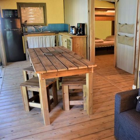 Lodge 4 personen - Ecolodge 32m²