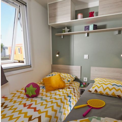 MOBILHOME 4 personas - Premium 30m² - 2 habitaciones + spa privado