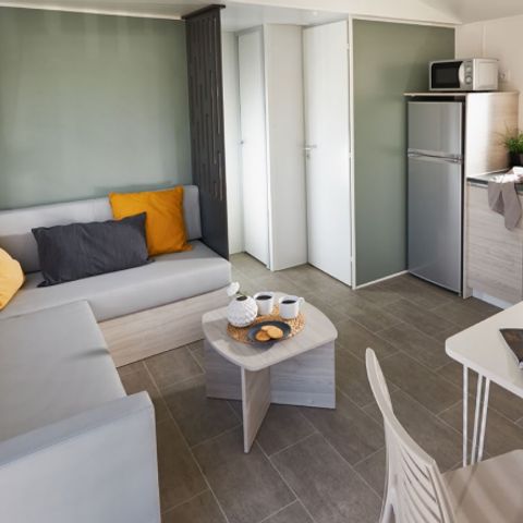 MOBILHOME 6 personas - Premium 35m² - 3 habitaciones + spa privado