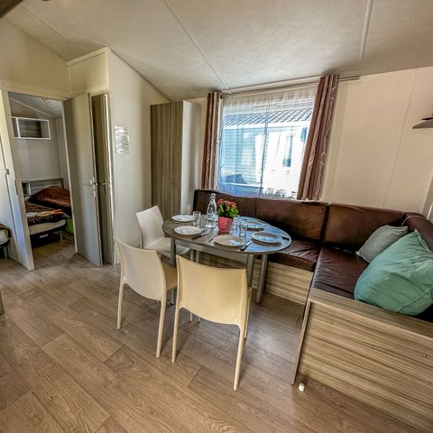 MOBILHOME 6 personnes - Mobil-home Bermudes 3 chambres avec terrasse