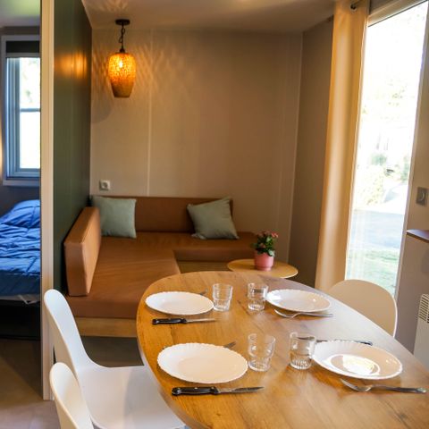 MOBILHOME 4 personnes - MH  O HARA 804 2 CHAMBRES AVEC TERRASSE