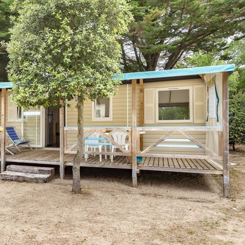 MOBILHOME 7 personnes - COTTAGE 6/7p 3ch clim ***