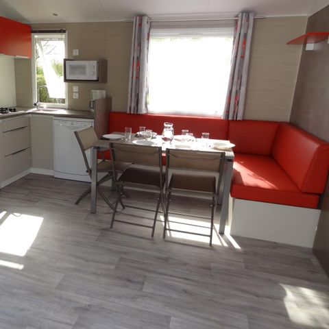 MOBILHOME 4 personnes - Terrasse Couverte CONFORT TV 2 chambres