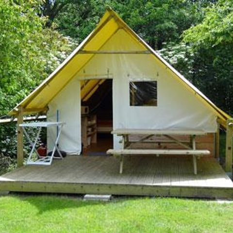 TENTE 5 personnes - LODGE 4/5 pers INSOLITE 2 chambres sans sanitaires