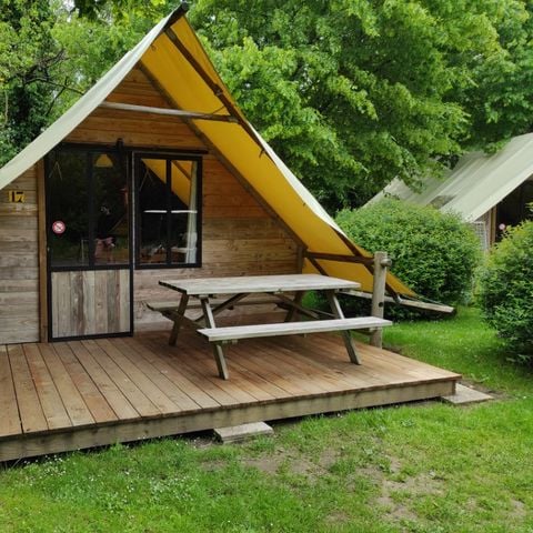 tent 5 personen - LODGE 4/5 pers INSOLITE 2 kamers zonder badkamer