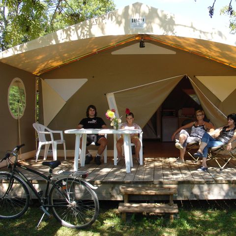 TENDA DA CAMPEGGIO 5 persone - ALLOGGIO STANDARD DEL TRAPPER senza servizi igienici