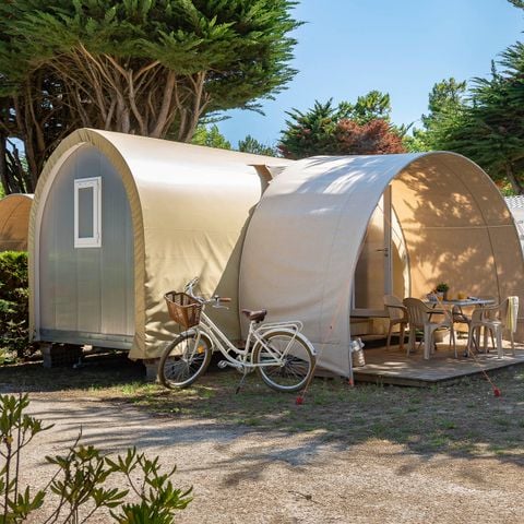 HÉBERGEMENT INSOLITE 4 personnes - CONFORT TENTE 2 CHAMBRES (SANS SANITAIRES)