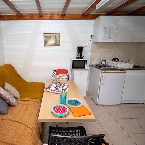 STUDIO 3 personnes - Mimosa - 16 m² sans sanitaires