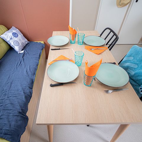 MOBILHEIM 4 Personen - Komfort 2 Zimmer