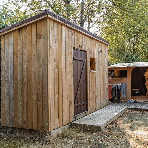 TENTE 5 personnes - Tente Meublée Confort 3 ch