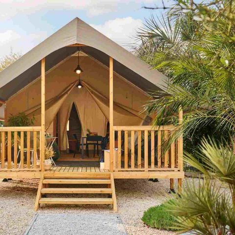 TENDA DA CAMPEGGIO 4 persone - Tenda Lodge Premium con 2 camere da letto