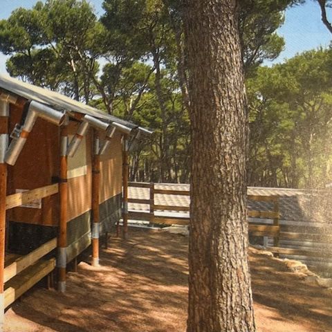 ZELT 2 Personen - Safari Outstanding Zelt ohne Sanitäranlagen