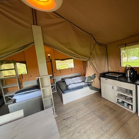 ZELT 5 Personen - Safari Outstanding Zelt ohne Sanitäranlagen