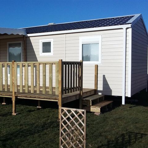 MOBILHOME 6 personnes - Confort 34m² (3 chambres) - Terrasse couverte