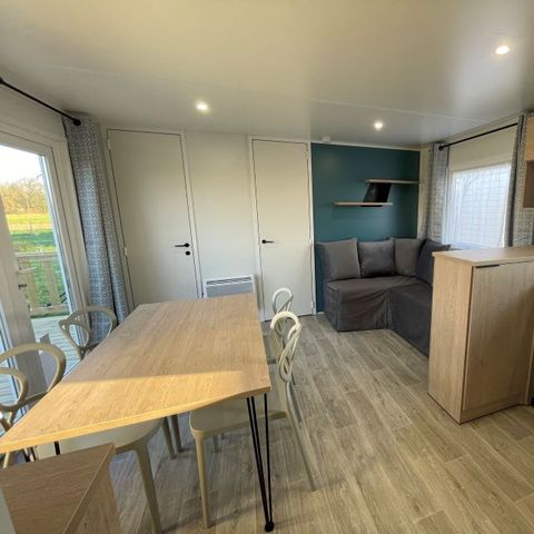 MOBILHOME 6 personnes - Confort 35M2 (3ch-6 pers) + terrasse couverte