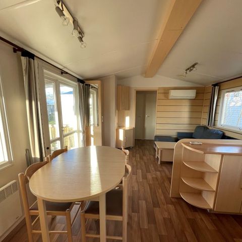 MOBILHOME 6 personnes - Mobil Home Premium 41m2 (3ch-6pers) + 2 salles de bains + clim 