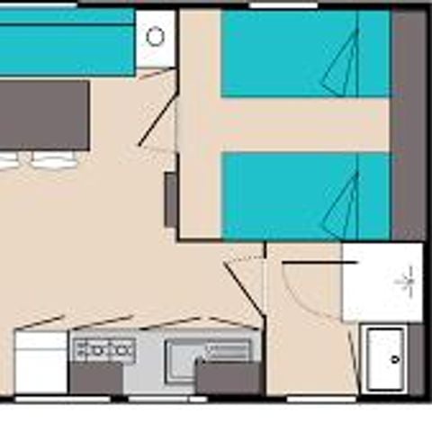 MOBILHOME 4 personas - ESTÁNDAR