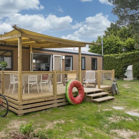 Stacaravan 6 personen - COTTAGE 6p 3bed 2bad ****