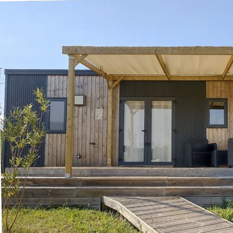 MOBILHOME 6 personnes - Mobil-Home Privilège 2 ch., 2 sdb, 34m² + terrasse 15 m² + climatisation
