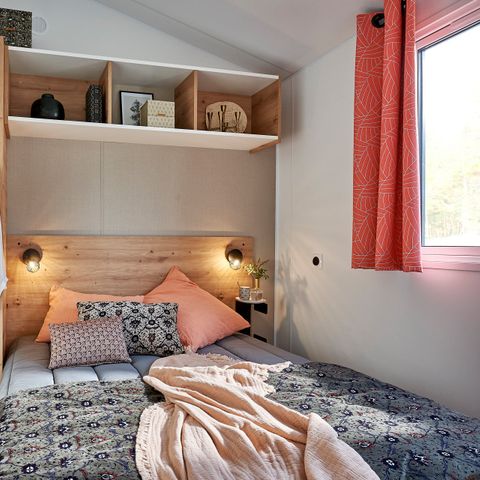 Stacaravan 2 personen - Stacaravan Pénestin CONFORT 16m² (1 slaapkamer - 2 personen) + Overdekt terras + TV