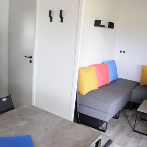 MOBILHEIM 6 Personen - Paimpol CONFORT 28m² (2ch-4/6pers) + überdachte Terrasse + TV Anreise Mittwoch