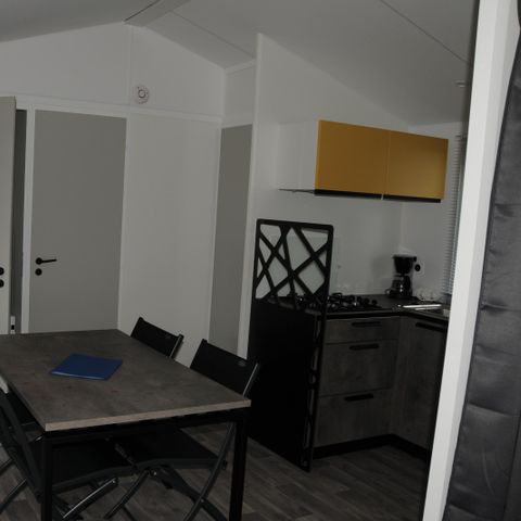 MOBILHEIM 6 Personen - Paimpol CONFORT 28m² (2ch-4/6pers) + überdachte Terrasse + TV Anreise Mittwoch