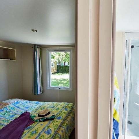 MOBILHOME 7 personnes - Carnac CONFORT 32m² (3ch-6/7pers) + Terrasse couverte + TV Arrivée Mercredi