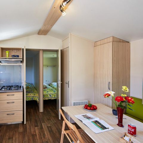 MOBILHOME 7 personnes - Carnac CONFORT 32m² (3ch-6/7pers) + Terrasse couverte + TV Arrivée Mercredi