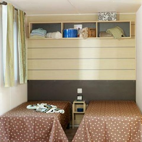 MOBILHOME 4 personas - CLASSIC 22-2 - max 4 adultos - TV, 2 habitaciones, 22m aprox.