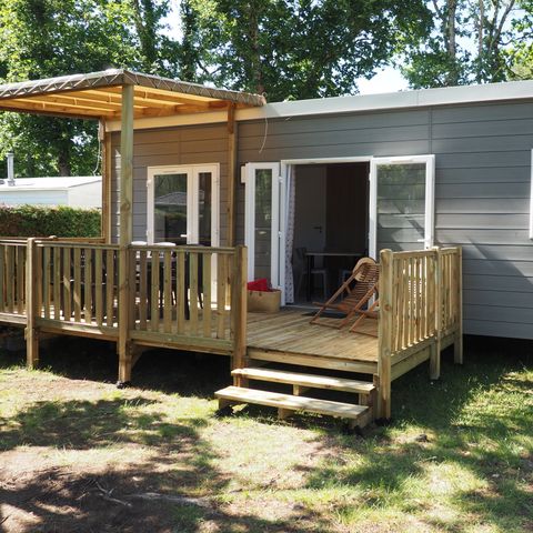 MOBILE HOME 8 people - CONFORT 34-3 - max 6 adults - TV, 3 bedrooms (bed 160*200), approx 34m², 2 toilets