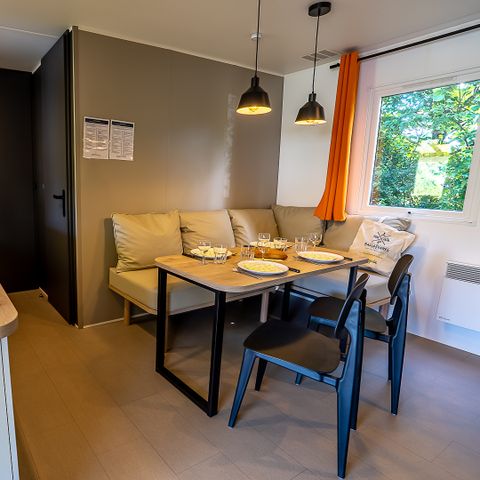 Mobilheim 4 Personen - Premium 2 Schlafzimmer