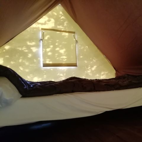 TENDA IN TELA E LEGNO 2 persone - Bivacco su palafitte 1 camera da letto