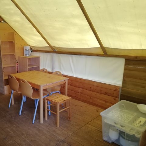 SAFARIZELT 6 Personen - Trapper 3 Zimmer